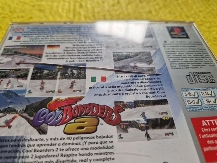 Coolboarders 2 PlayStation1 ps1 PlayStation2 ps2 games Original