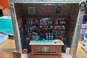 Miniature pub - Diorama / Room box