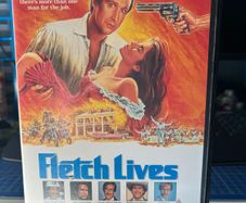Fletch lives VHS big box ex rental