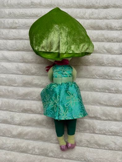 Disgust Soft Toy Plush Inside Out 2 approx. 30 cm. Used Loose Head Please see photos