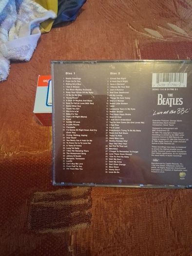 Cd The Beatles Live At The Bbc Double Cd
