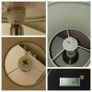 Pending Collection Green Grey Dimmable Table Lamp Image 3