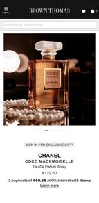 CHaNEL Coco Mademoiselle 100ml parfum for her