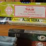 Selection of incense sticks & holder Image 3