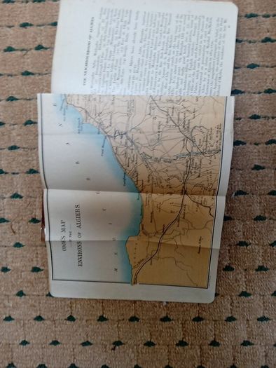 Lovely vintage travel book - Cook's traveller's handbook for Algeria and Tunisia