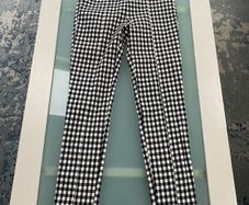 ladies checked trousers from Bershka