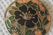 Cloisonne brooch
