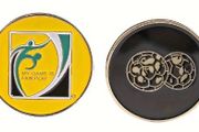 Soccer Referee Coin / Medal - FAI - UEFA - FIFA