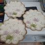 Vintage Scalloped Gilt Plates Image 8