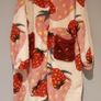 Women's Cozy Strawberry Print - Padded Thermal Robe & Nightgown with Hood - New Image 3