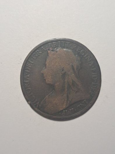 Uk 1 penny coin