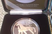3 X Silver Animal coins