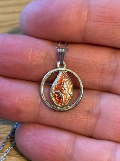 Sterling Silver Necklace and Pendant