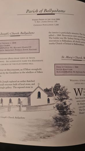 The Churches Of Kildare And Leighin 2000 A. D. Drawing's And Research By John Duffy. Edited By John Mcevoy. Large Volume Book In Very Good Condition.