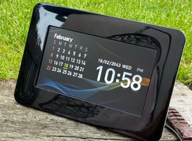 Samsung SPF-87H 8in Digital Photo Frame Offline Vintage, Clock & Calendar, Fully Working