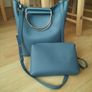 Topshop Blue Handbag Image 2
