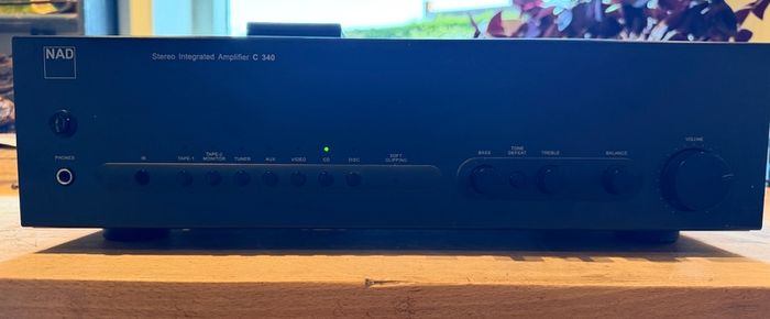 NAD C340 Stereo Integrated Amplifier with original remote