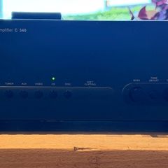 NAD C340 Stereo Integrated Amplifier with original remote