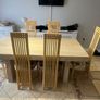 Marble table and 6 Chairs Image 2