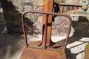 antique sack scales