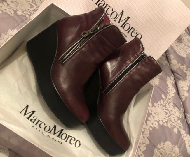 boots worn once wine .