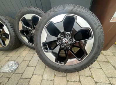 Genuine VW Transporter T7 / Caravelle 19" Indianapolis Alloy Wheels