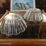 Pair of Fluted Glass Pyrex France Bowls Image 8