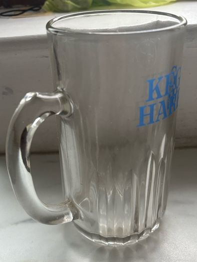 vintage harp tankard