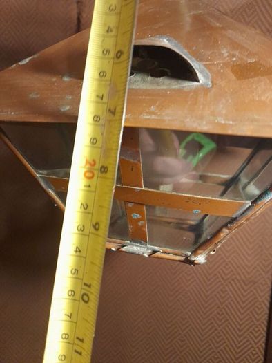 Handmade Copper Hall Lantern