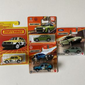 VW Golf MK1/ Country, Ford Fiesta MK2 - Collectable Matchbox