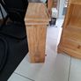limed oak shelves and wall unit Image 8