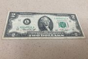 USA 1976 2 Dollars Note
