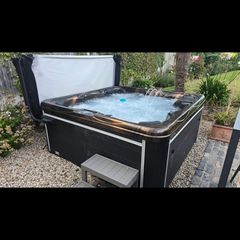 luxury hot tub