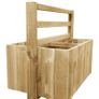 Garden Planter with Trellis Impregnated Pinewood Image 3