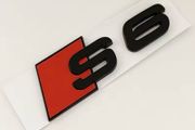 Audi S6 Rear boot badge gloss black