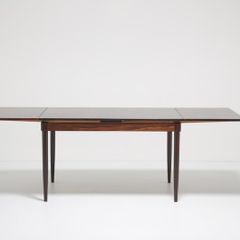 Vintage Rosewood Extendable Dining Table Model 254 by Niels Otto Moller for J.L. Mollers Mobelfabrik, 1960s