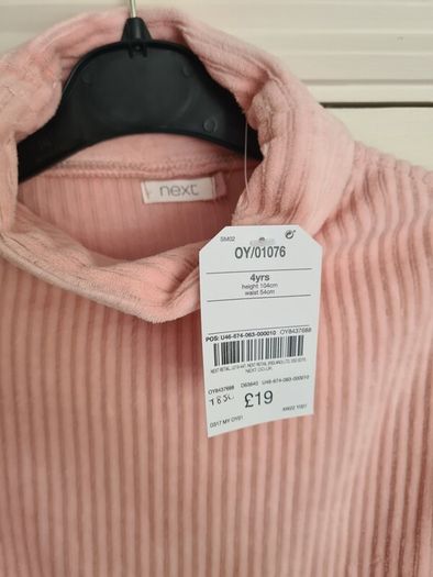 Next pink dress