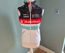 Rider issue Leopard Trek Radioshack winter vest- Ben Hermans