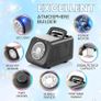 Bubble Machine, Automatic Bubble Blower 15000+ Bubbles Per Minute, Bubble Machine for Kids Toddler, Portable Bubble Maker with 2 Speeds, Outdoor Bubble Toys for Parties, Birthday, Wedding Image 3