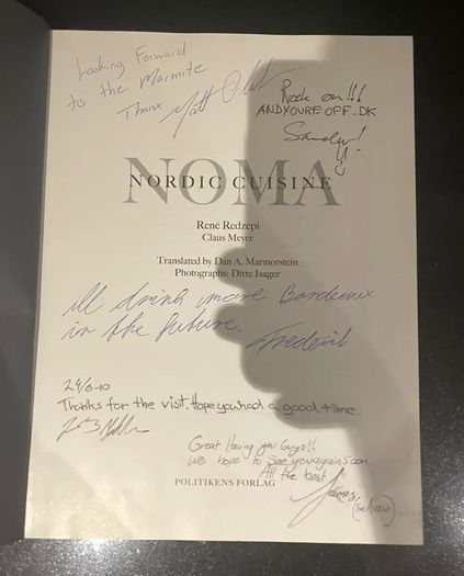NOMA Nordic Cuisine Cookbook