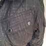 Barbour Black/Grey Jacket Size 12 Image 5