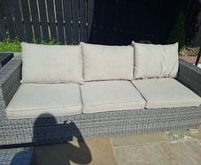 Rattan garden lounge set