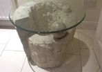 Lamp Marble table