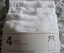 New boys vests 33-34 ins