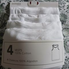 New boys vests 33-34 ins