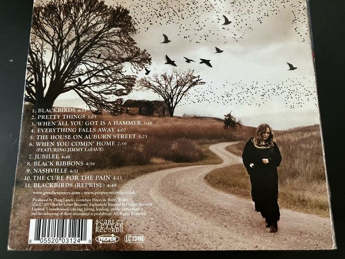 Gretchen Peters - Blackbird   CD
