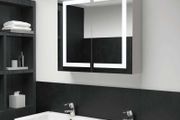 LED Bathroom Mirror Cabinet 80x12.2x68 cm