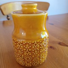Celtic connemara earthenware sugar pot retro vintage