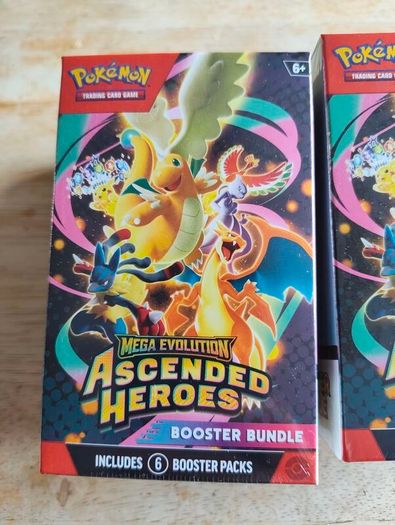 Pokemon Tcg Mega Evolution Ascended Heroes Booster Bundle X2