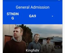 kingfishr swap  only ( Price entered to advertise tickets not selling )